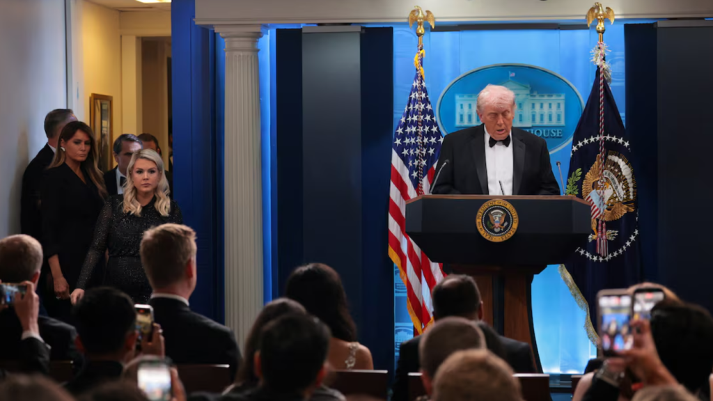 Chaos at the Correspondents’ Dinner: Trump Reacts After Gunman Breaches Security