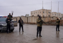 As The Deadline For A Truce Approaches, Syrian and Kurdish Soldiers Are Positioned On the Front Lines